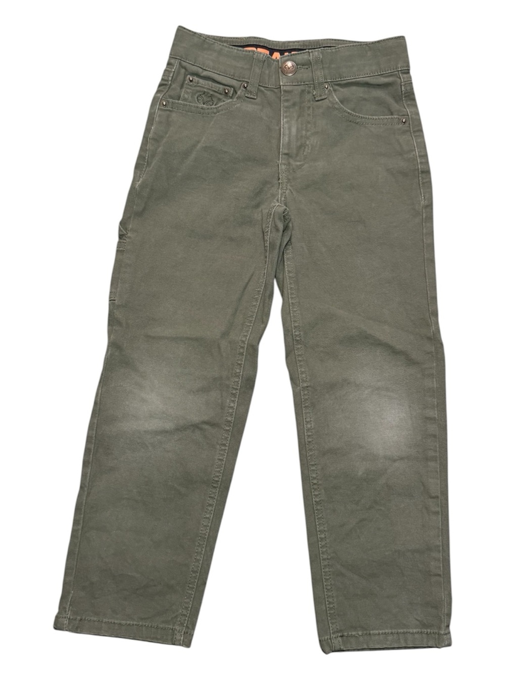 Realtree Kids Rugged Cotton Workwear
Carpenter Pants Green Size 5/6 XS